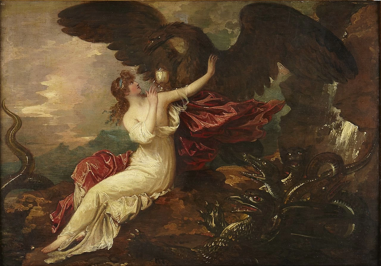 L'aquila porta la coppa a Psiche - Princeton University Art Museum